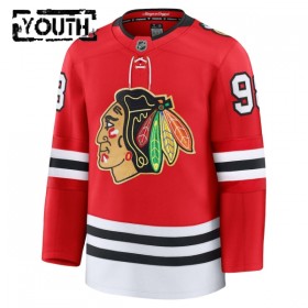 Lasten NHL Chicago Blackhawks Pelipaita 2025-26 Fanatics Centennial Premium Connor Bedard Punainen